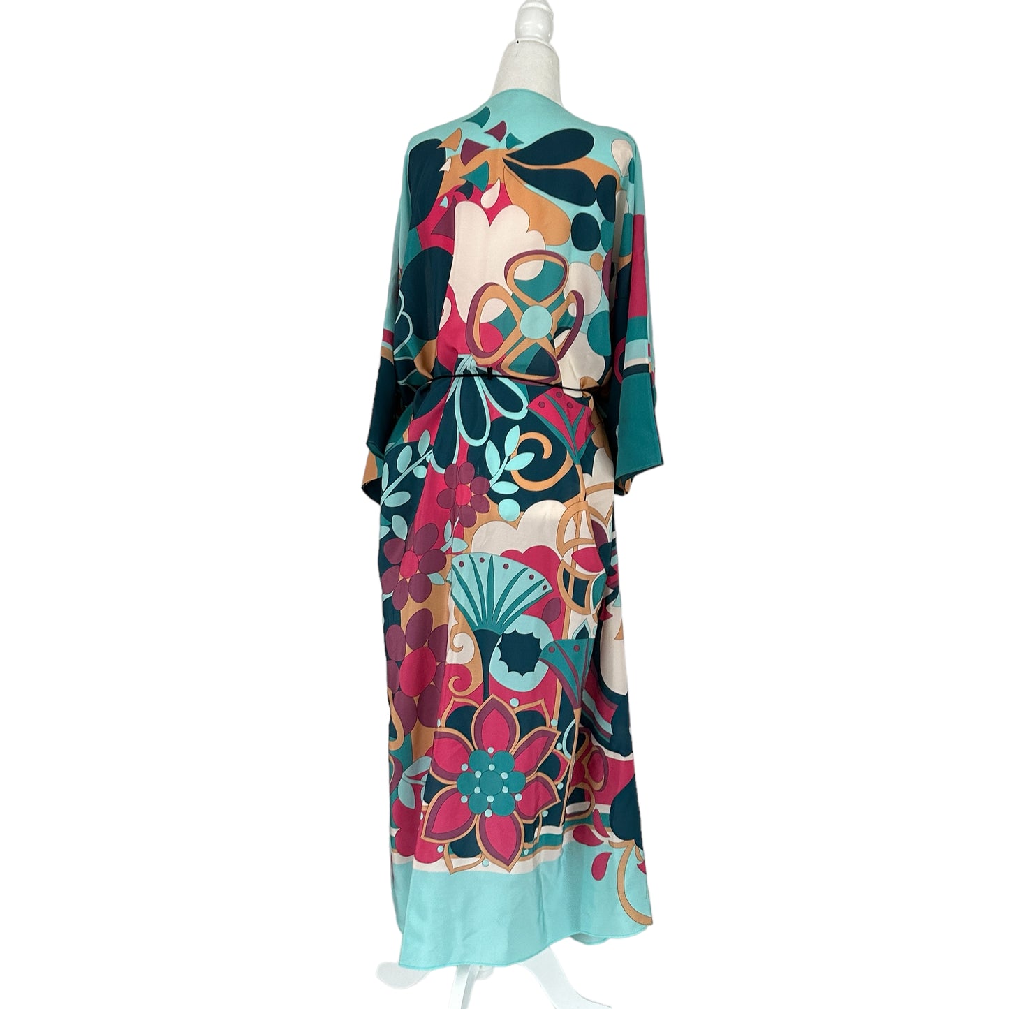 Colorful Silk Cover-Up - OS