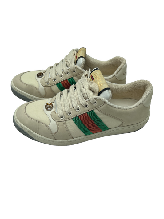 Cream Sneakers - 7