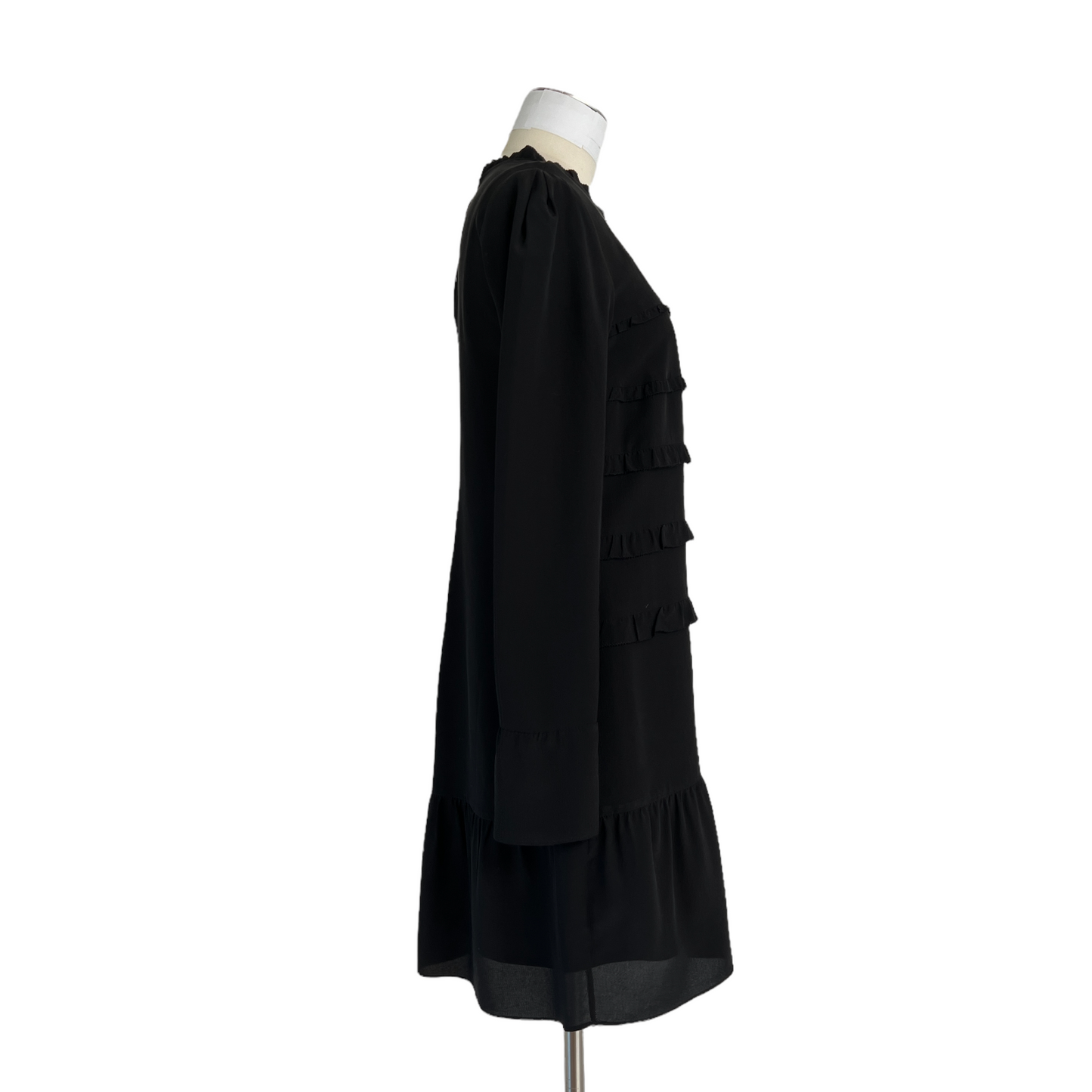 Black Silk Dress - S