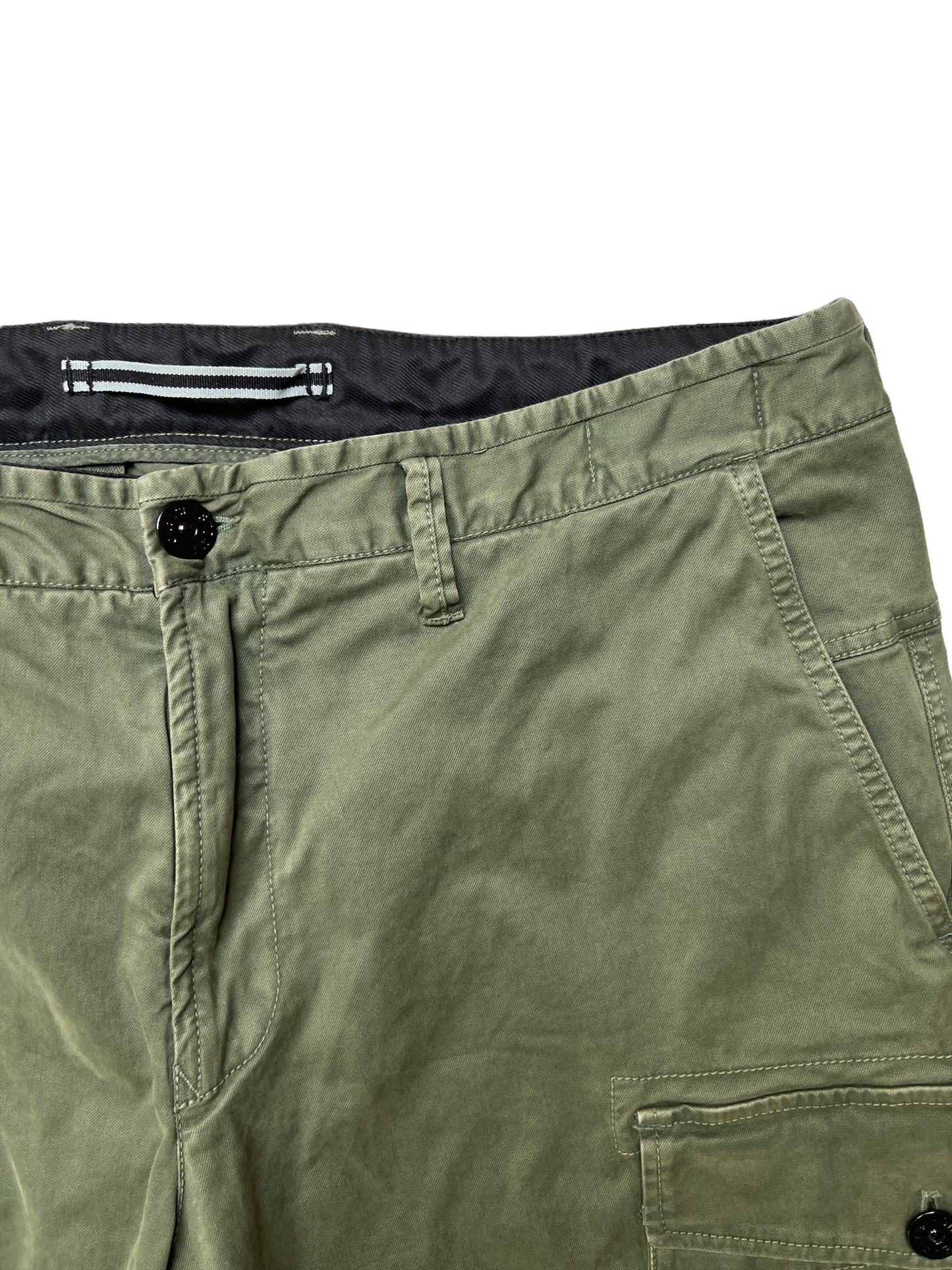 Kaki Men Cotton Pants - 38
