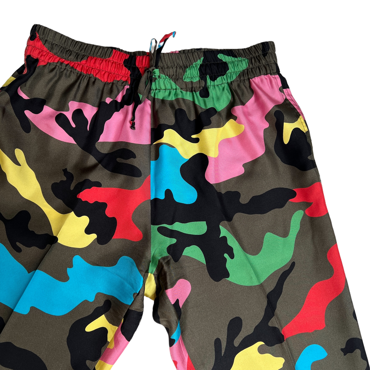 Camo Silk Pants - S