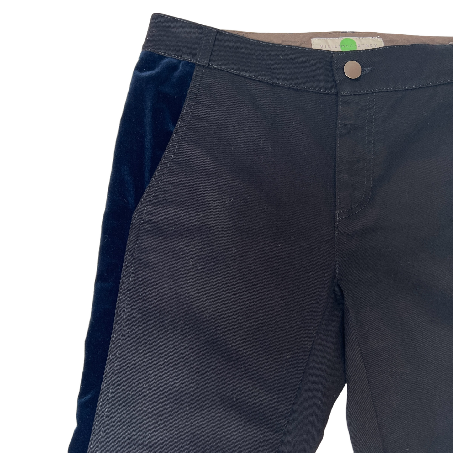 Black Pants with Blue Velvet - 27