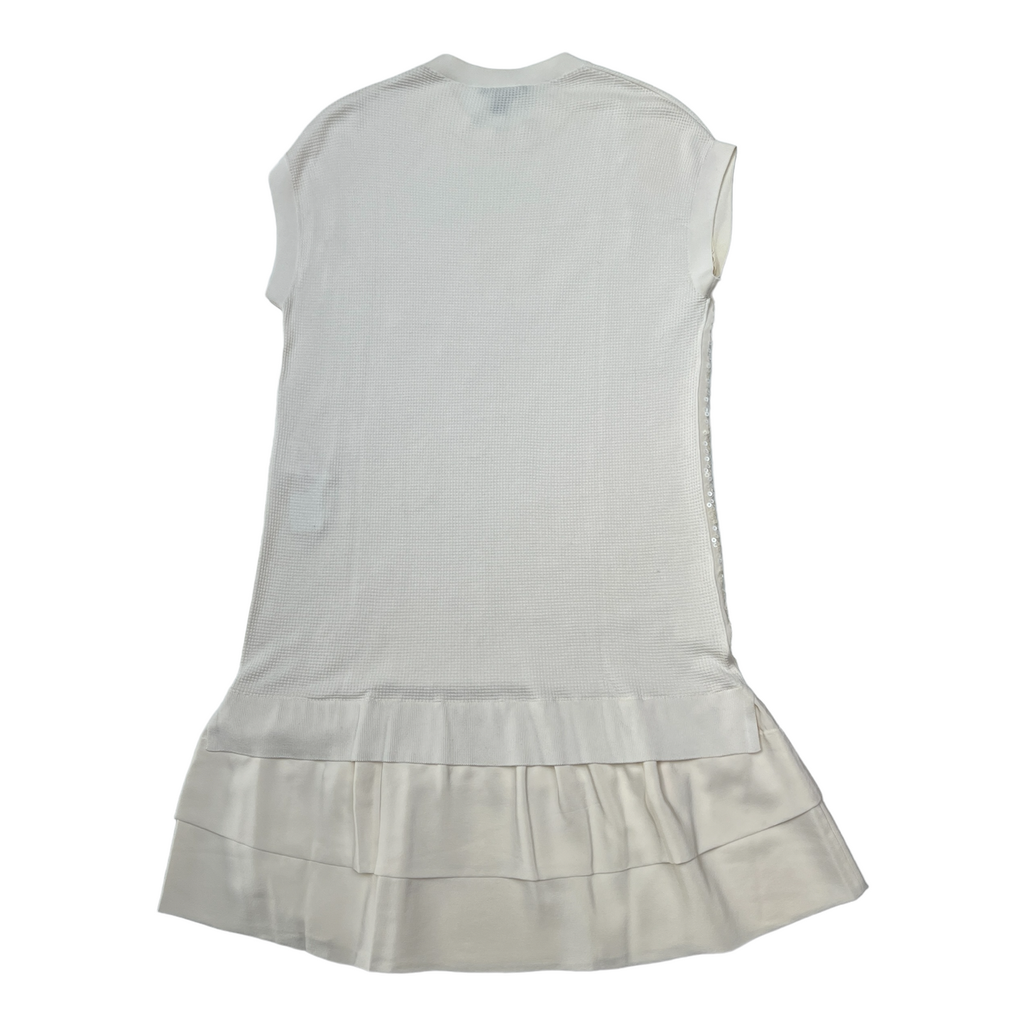 Sequins Cream Dress - M