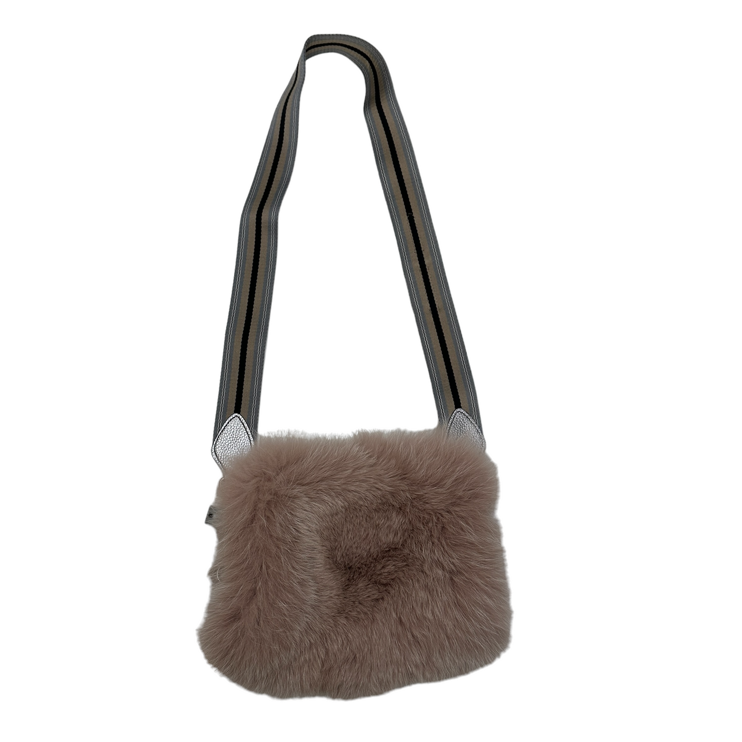Fox Fur Crossbody Bag