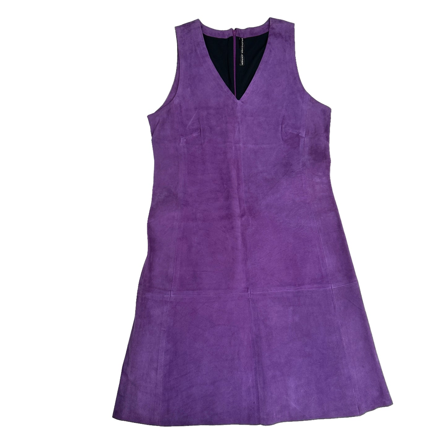 Purple Suede Dress - 38