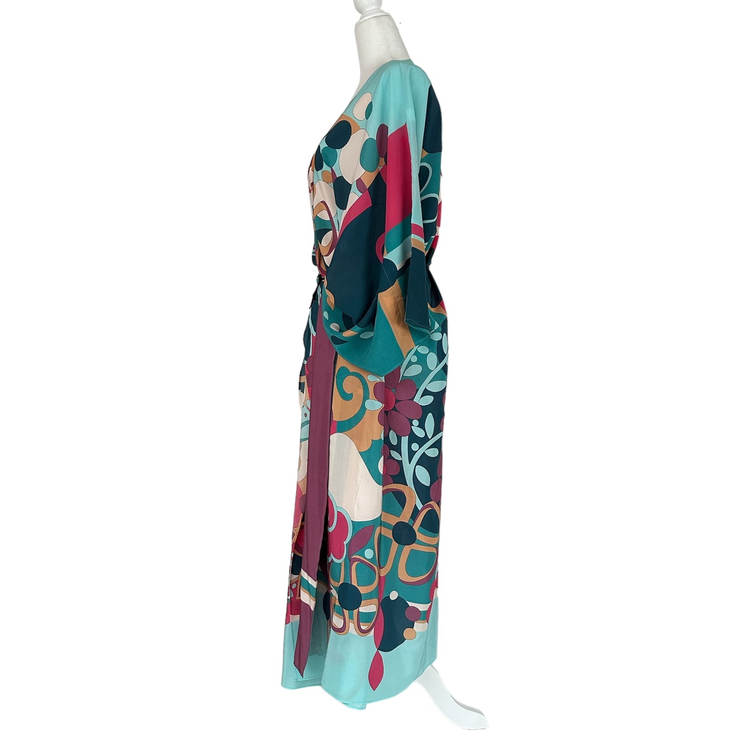 Colorful Silk Cover-Up - OS