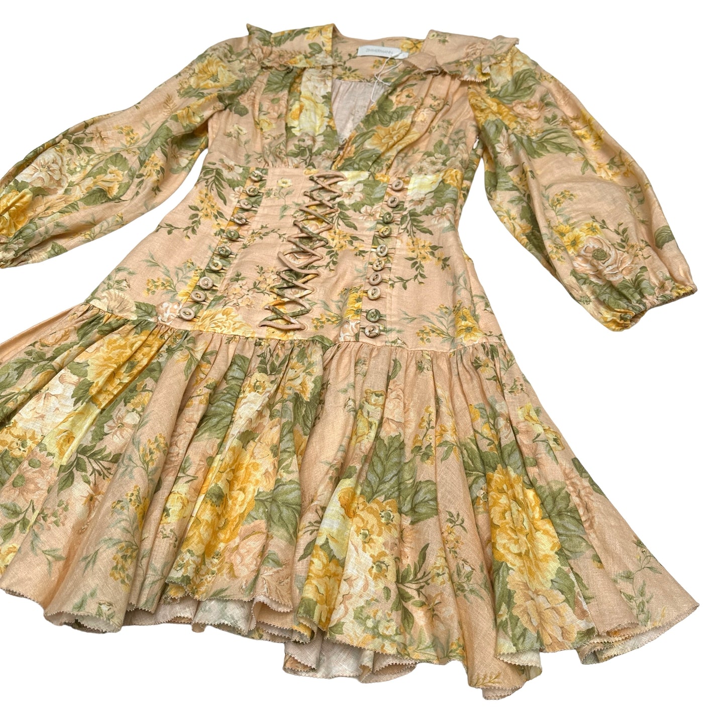Floral Laced Dress - 1