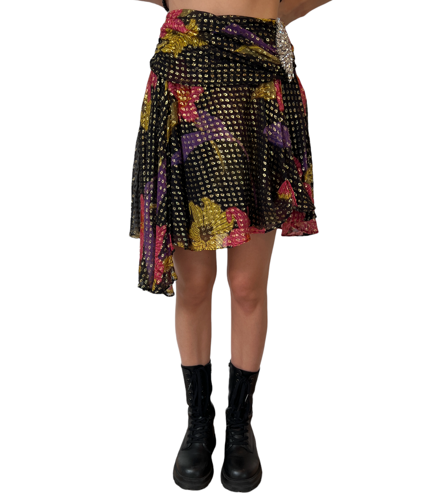 Metallic Skirt - S