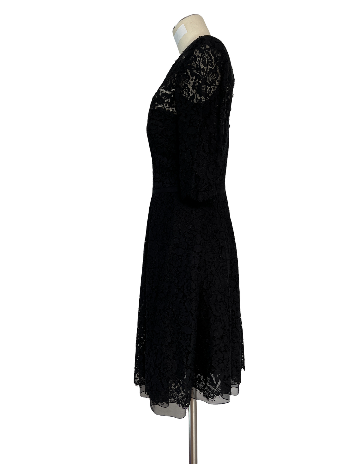 Black Lace Dress - 8