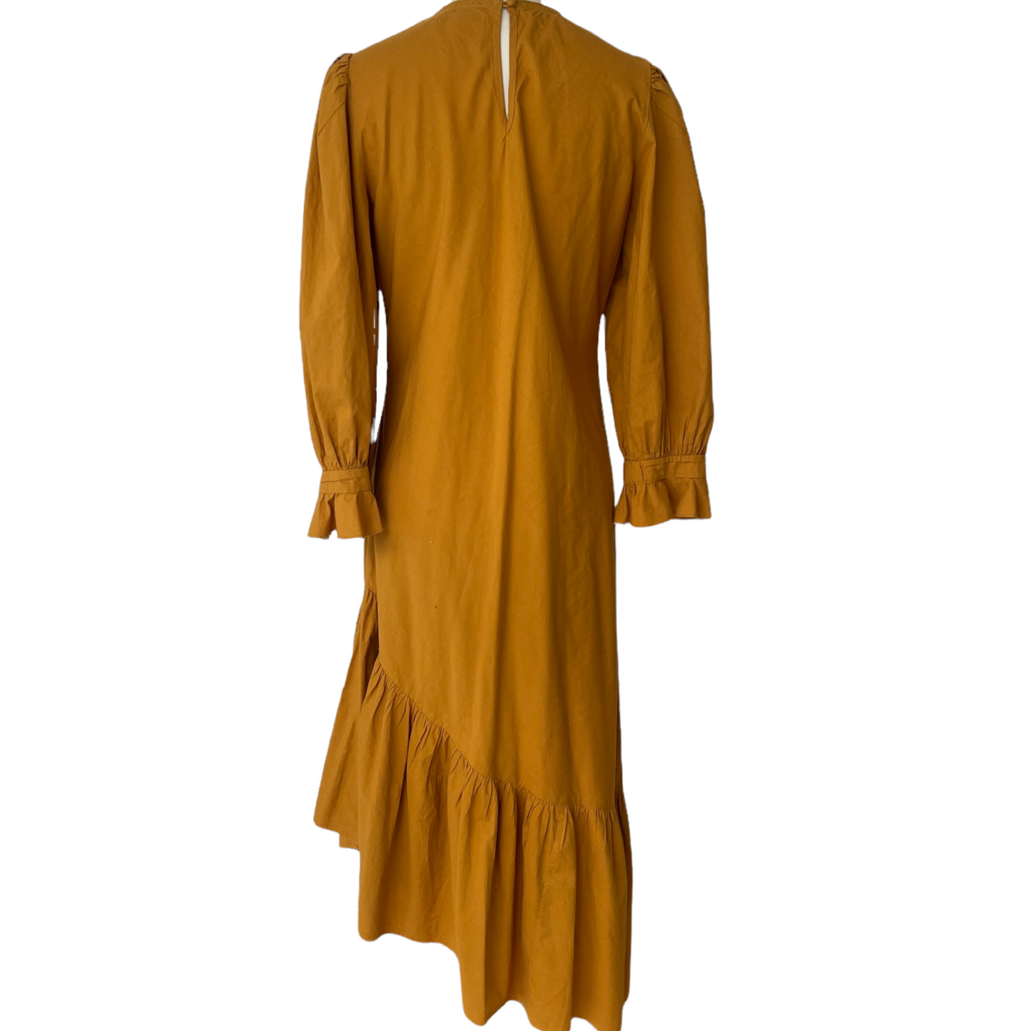 Mustard Cotton Dress - S