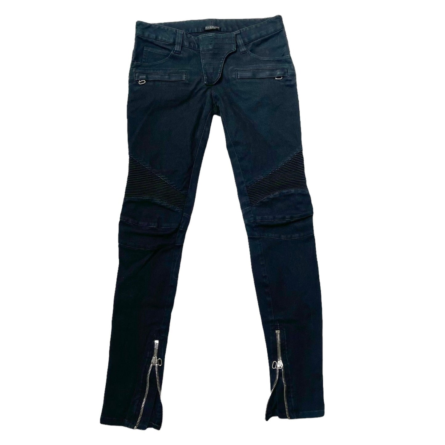 Black Denim Pants - XS