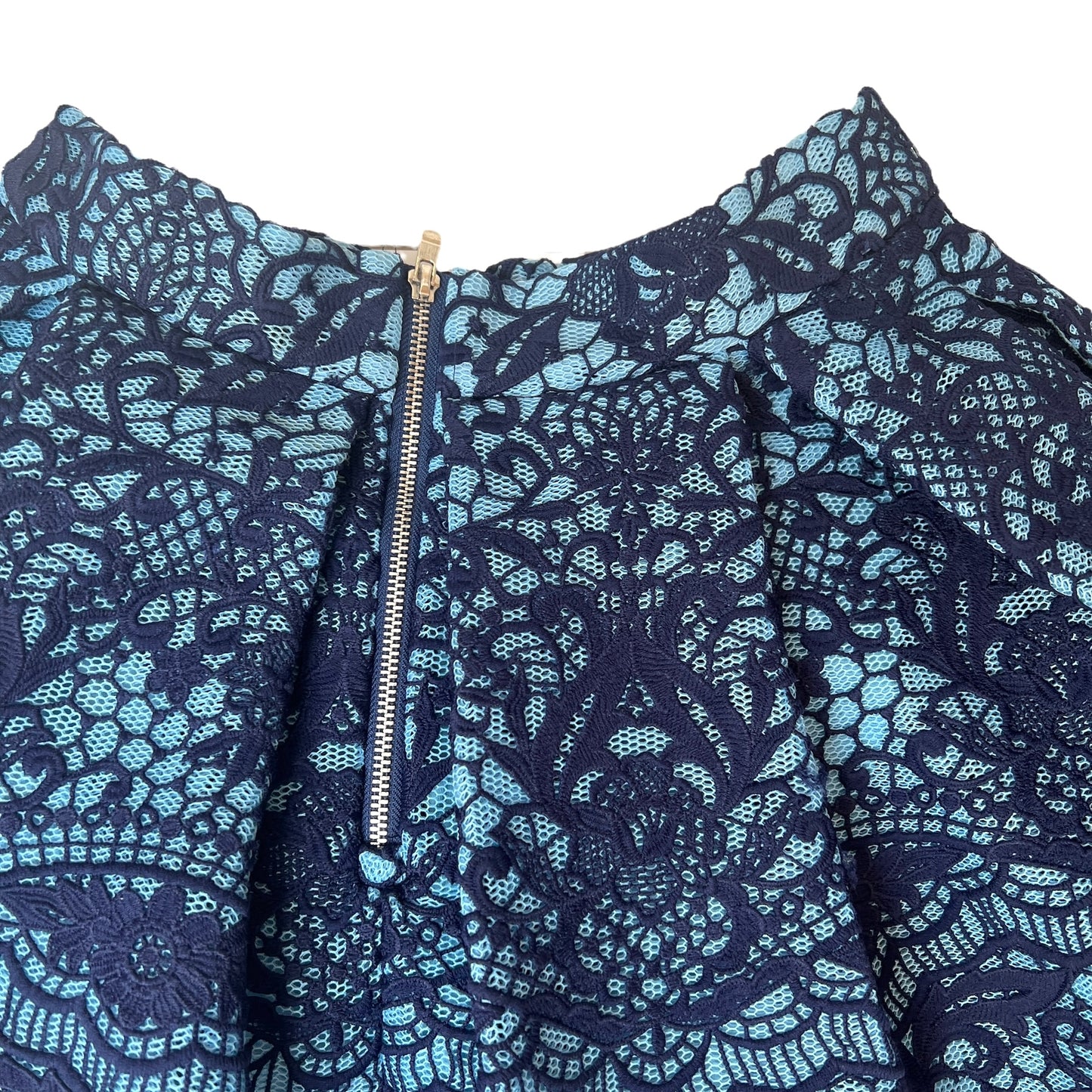 Blue Lace Skirt - 3