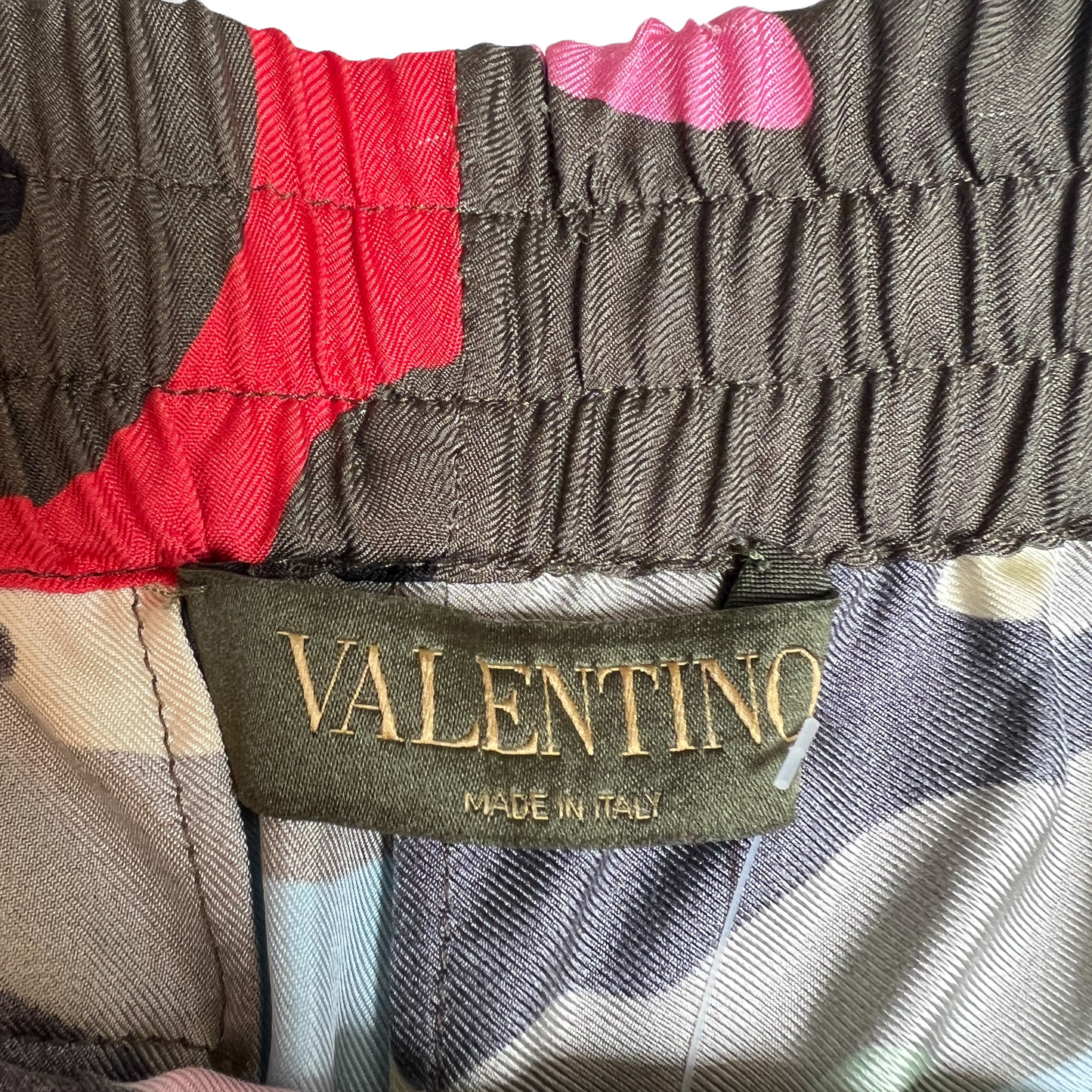 Camo Silk Pants - S