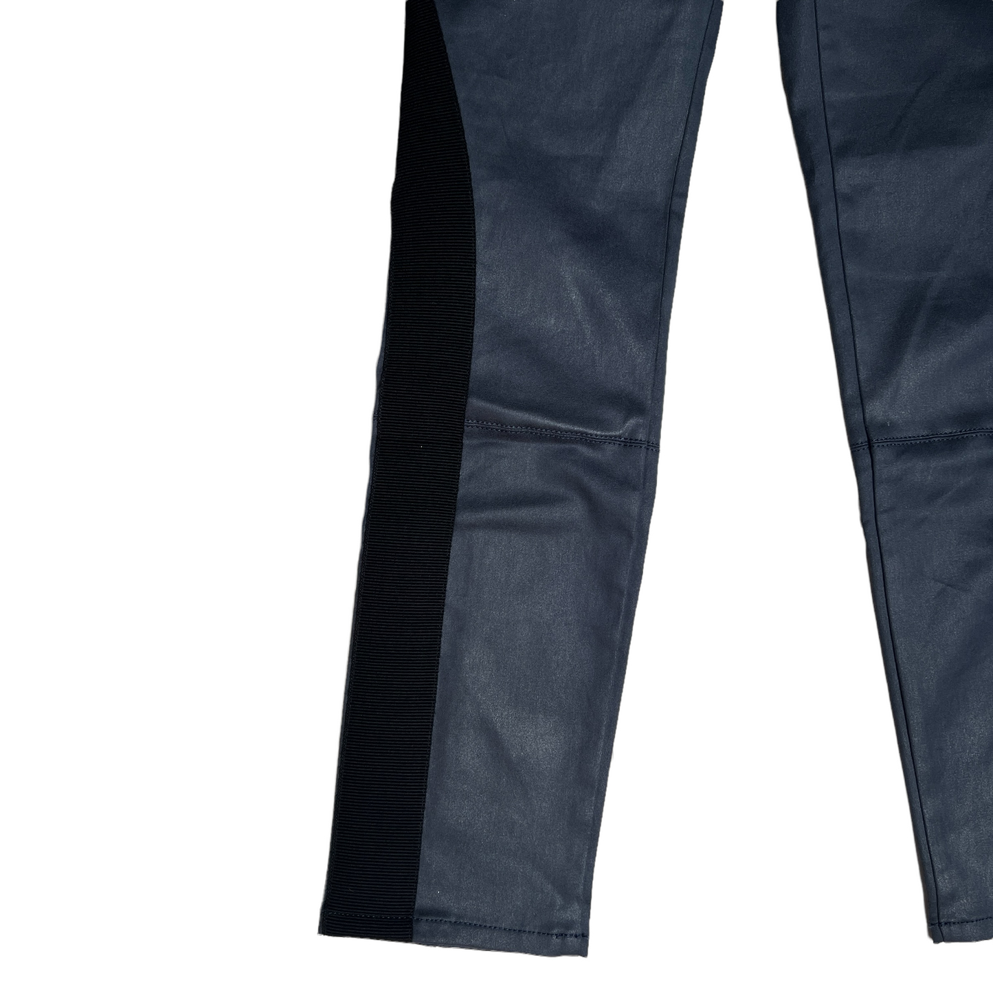 Blue Jeans with Black Details - S