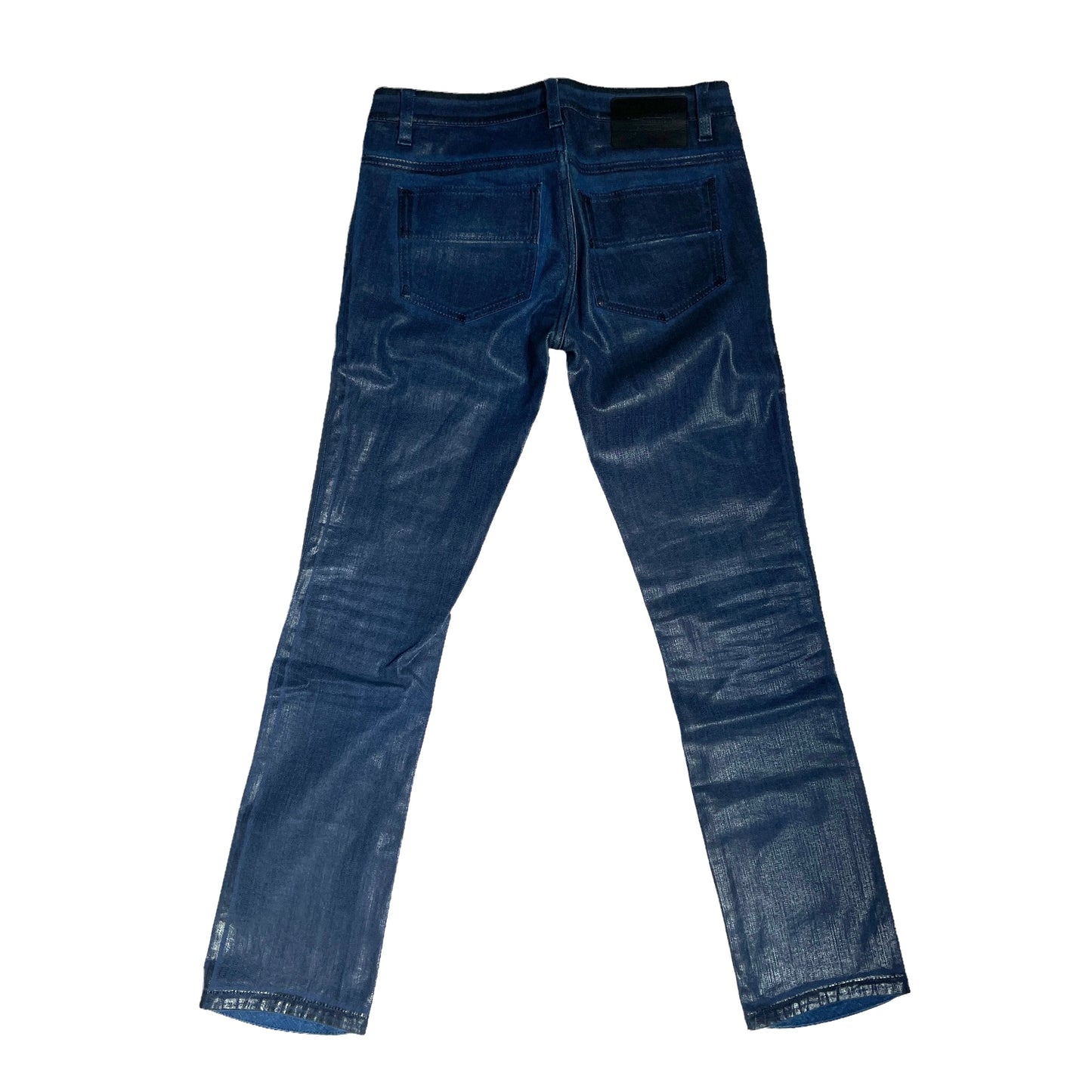 Waxed Blue Jeans - S