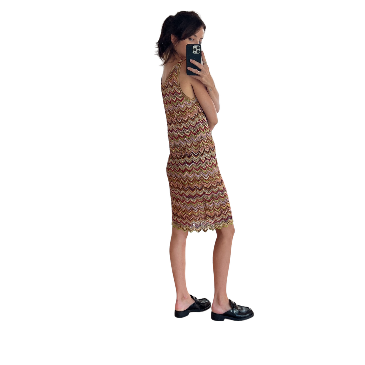 Knee-Length Dress - S