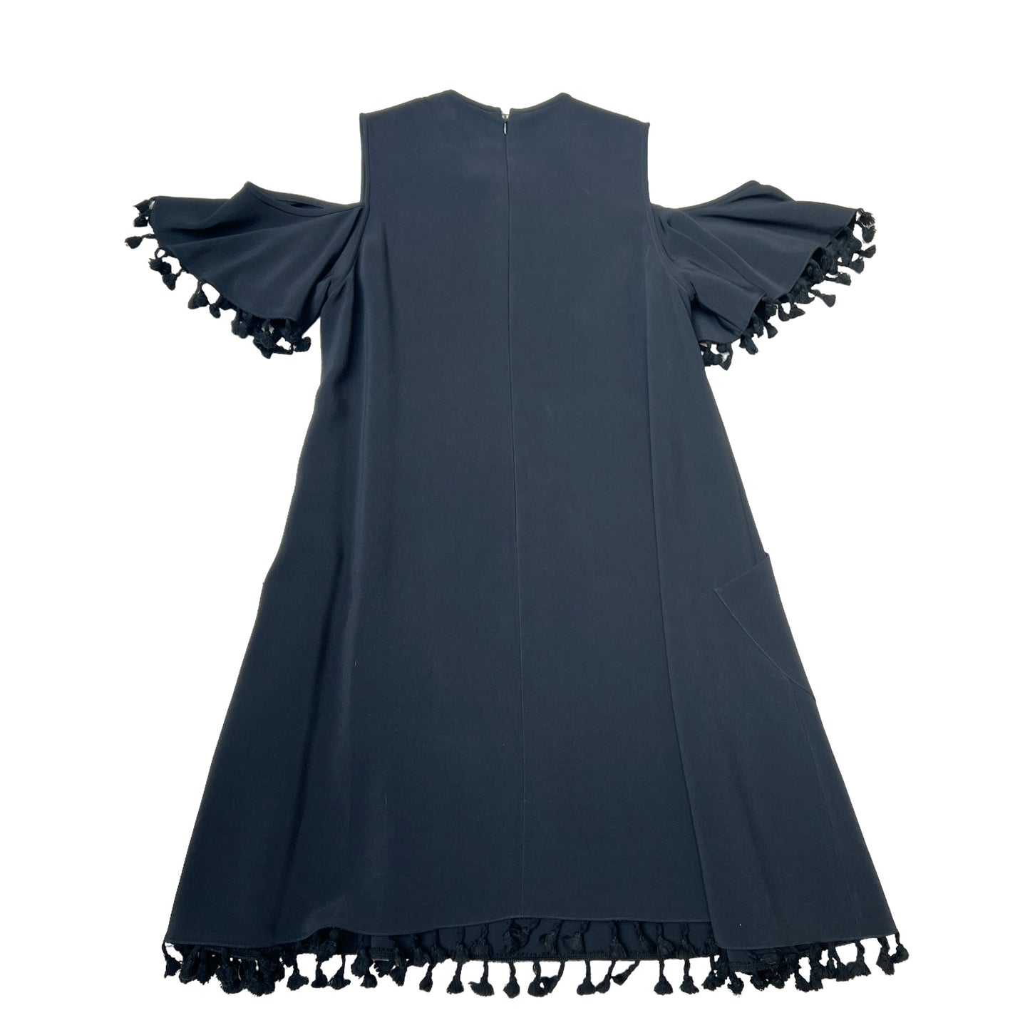 Black Cutout Shoulder Dress - S