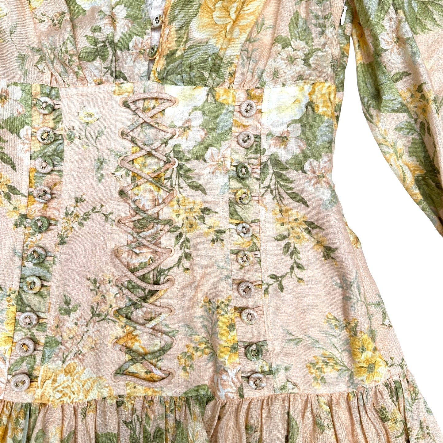 Floral Laced Dress - 1