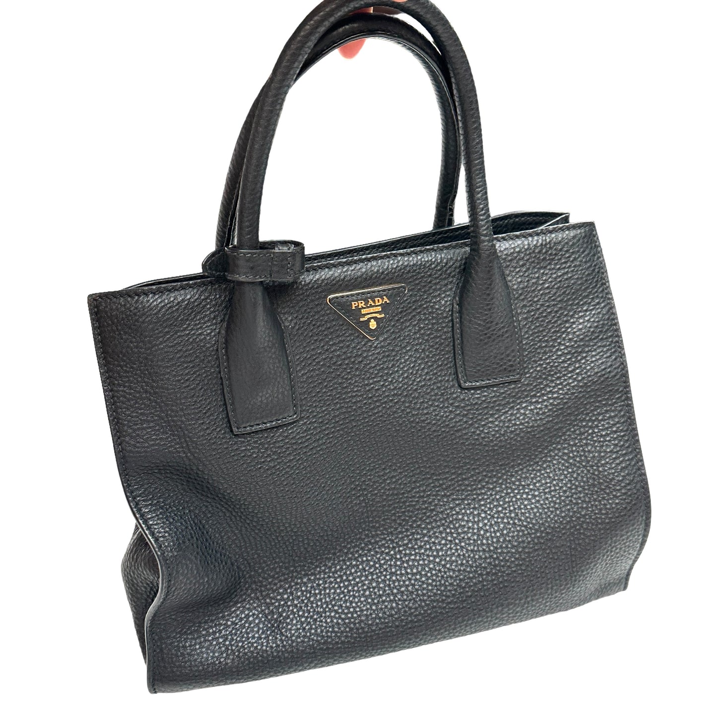 Black Leather Tote