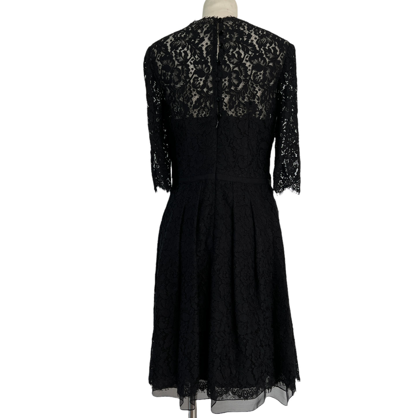 Black Lace Dress - 8