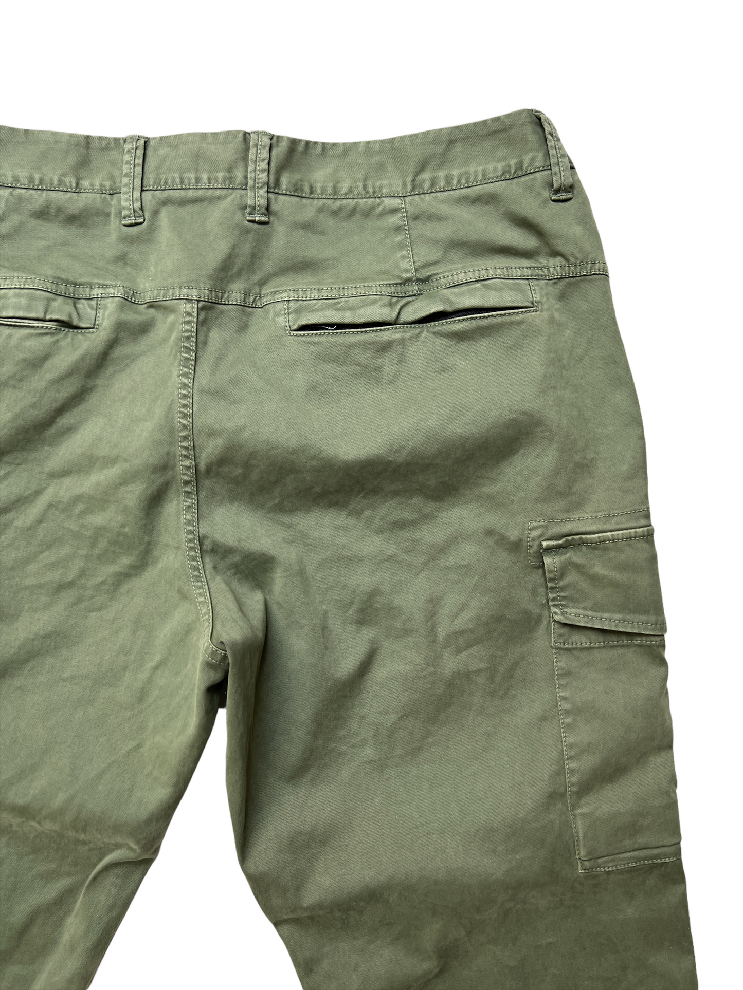 Kaki Men Cotton Pants - 38