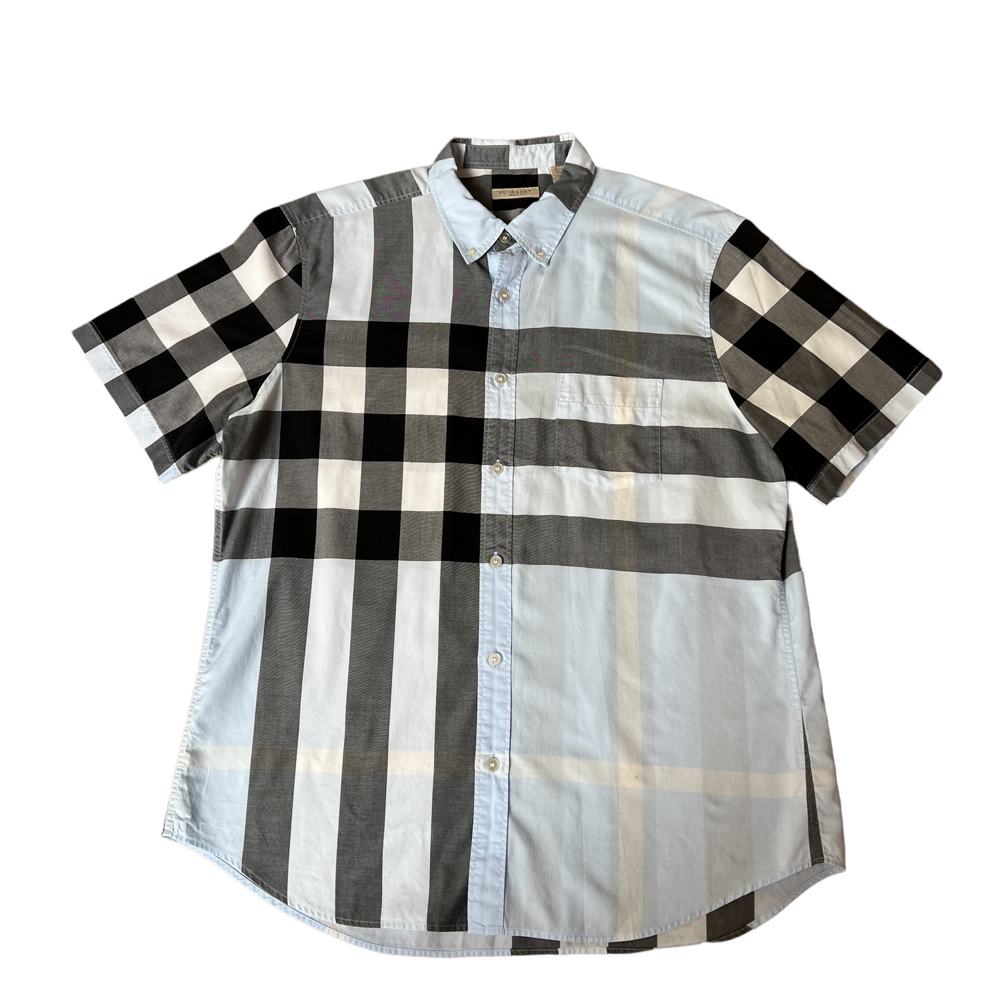 Blue Checker Shirt - XL