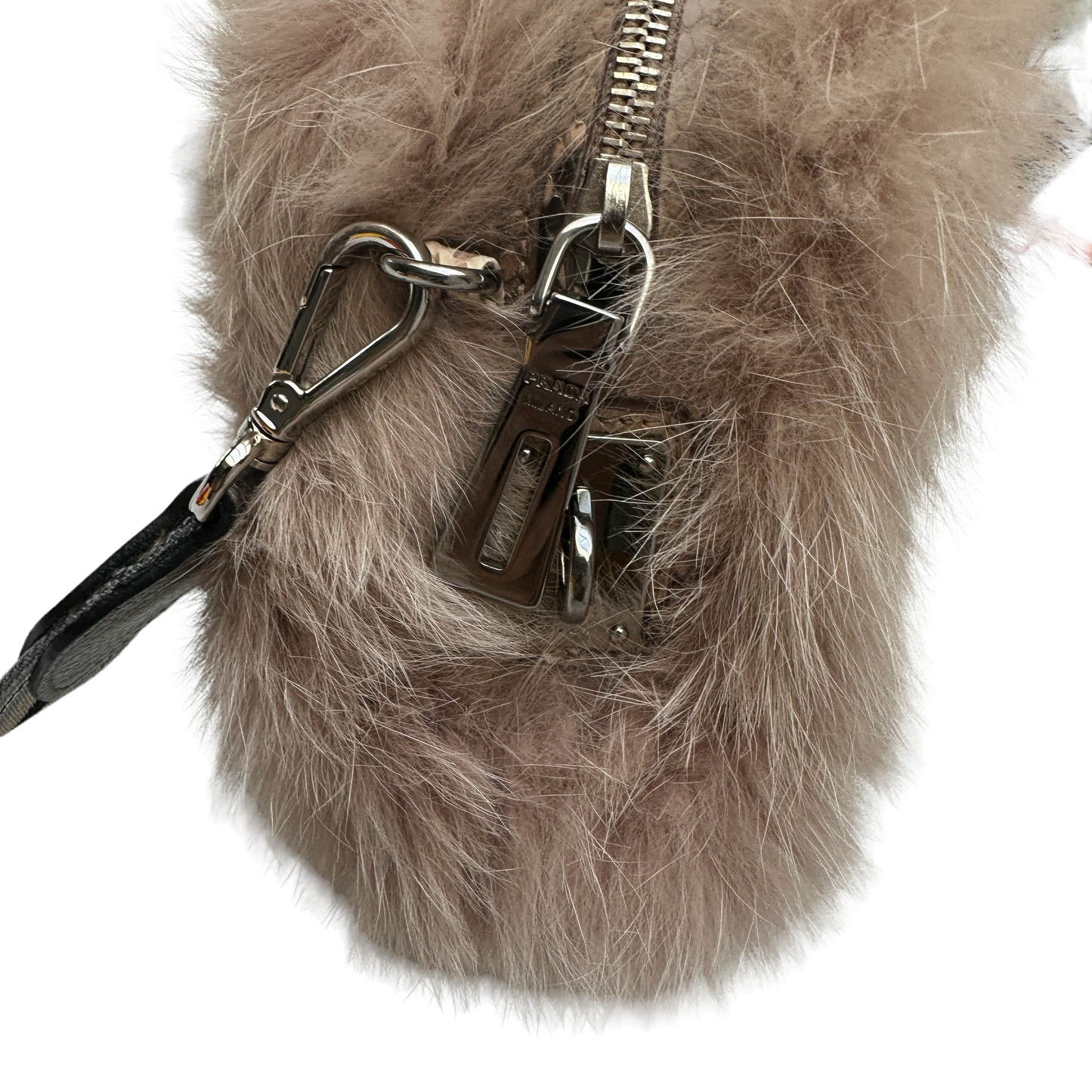 Fox Fur Crossbody Bag