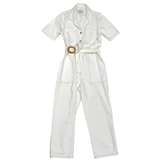 Cream Overalls - S