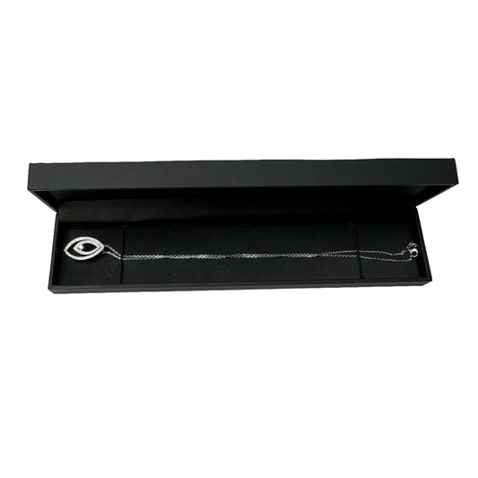Diamond and White Gold Necklace