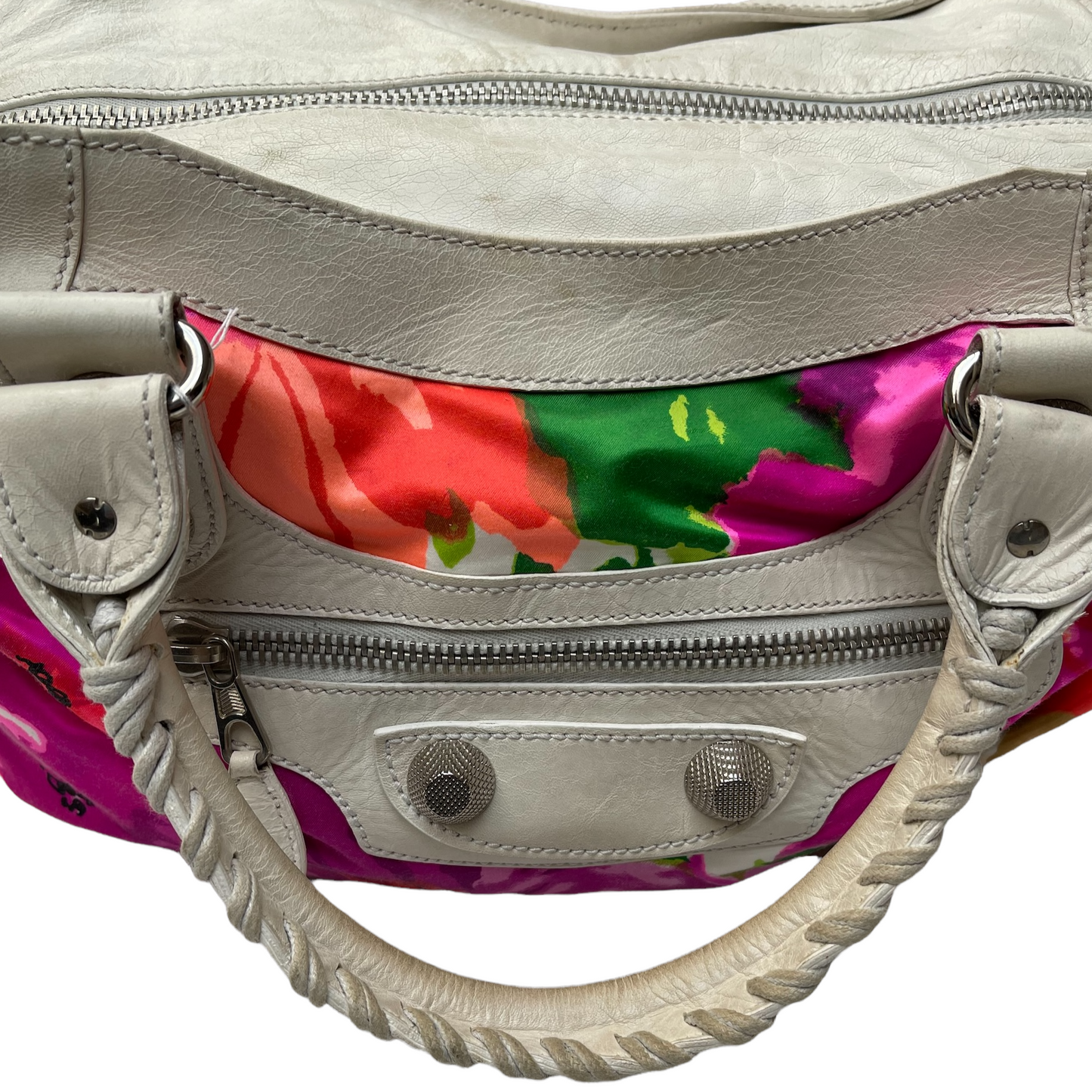 Giant Stud Handle Bag