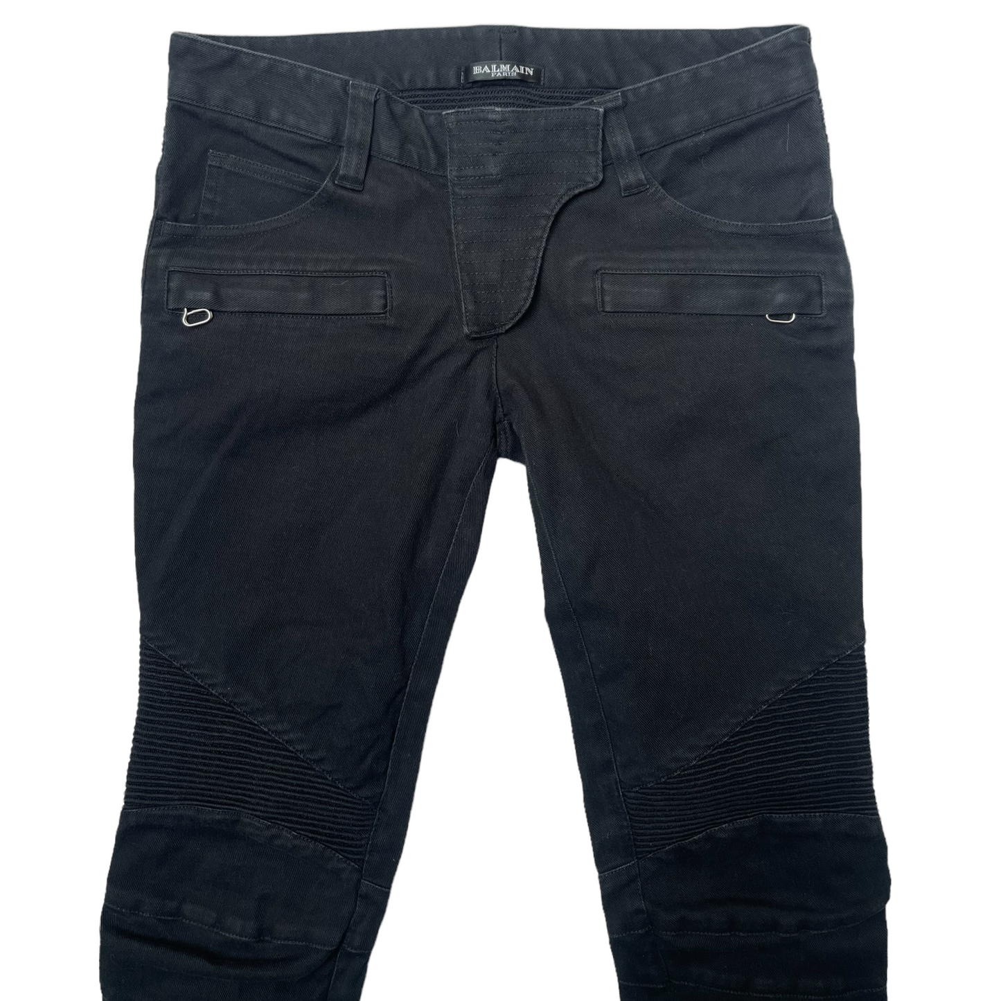 Black Denim Pants - XS