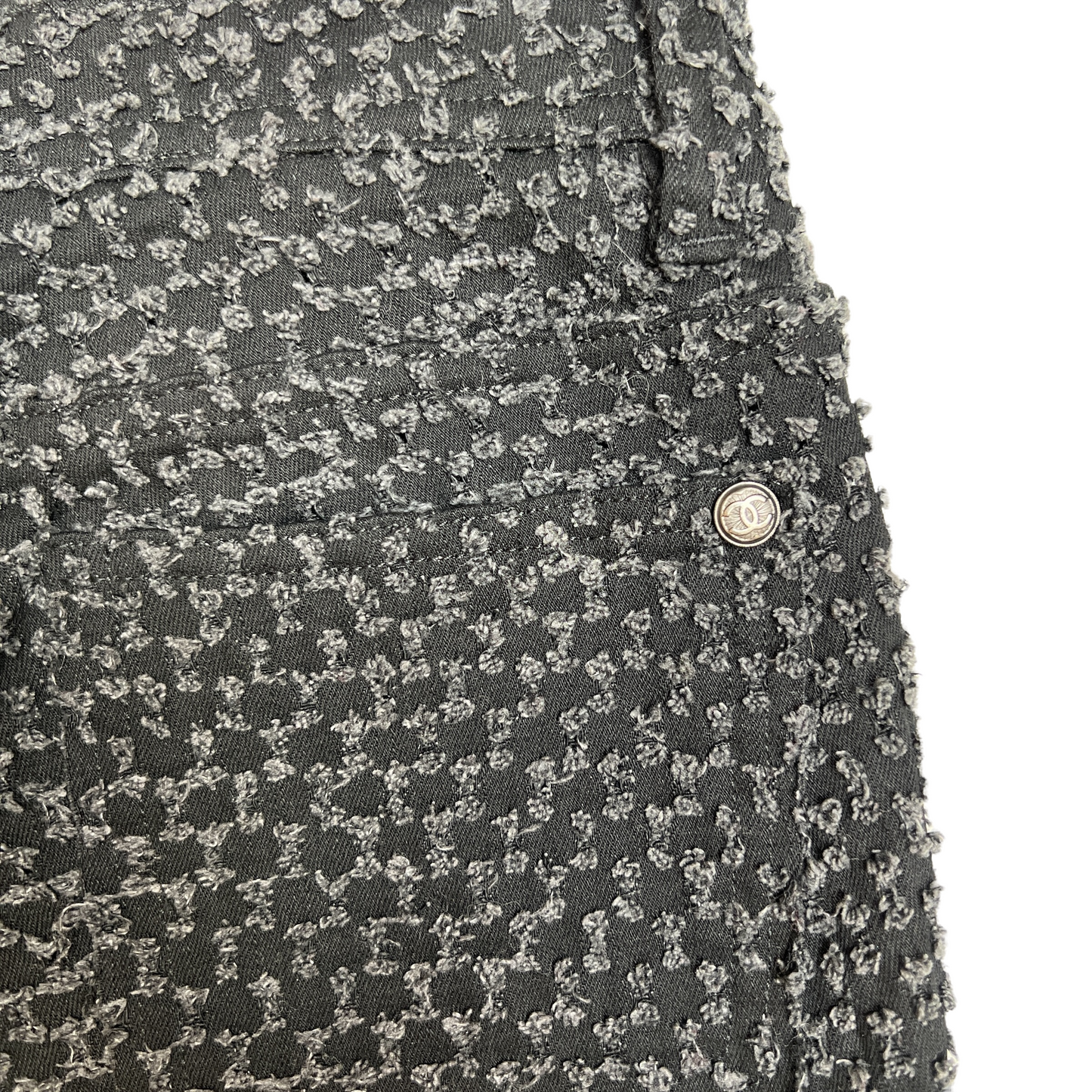 Black & Grey Jeans - S