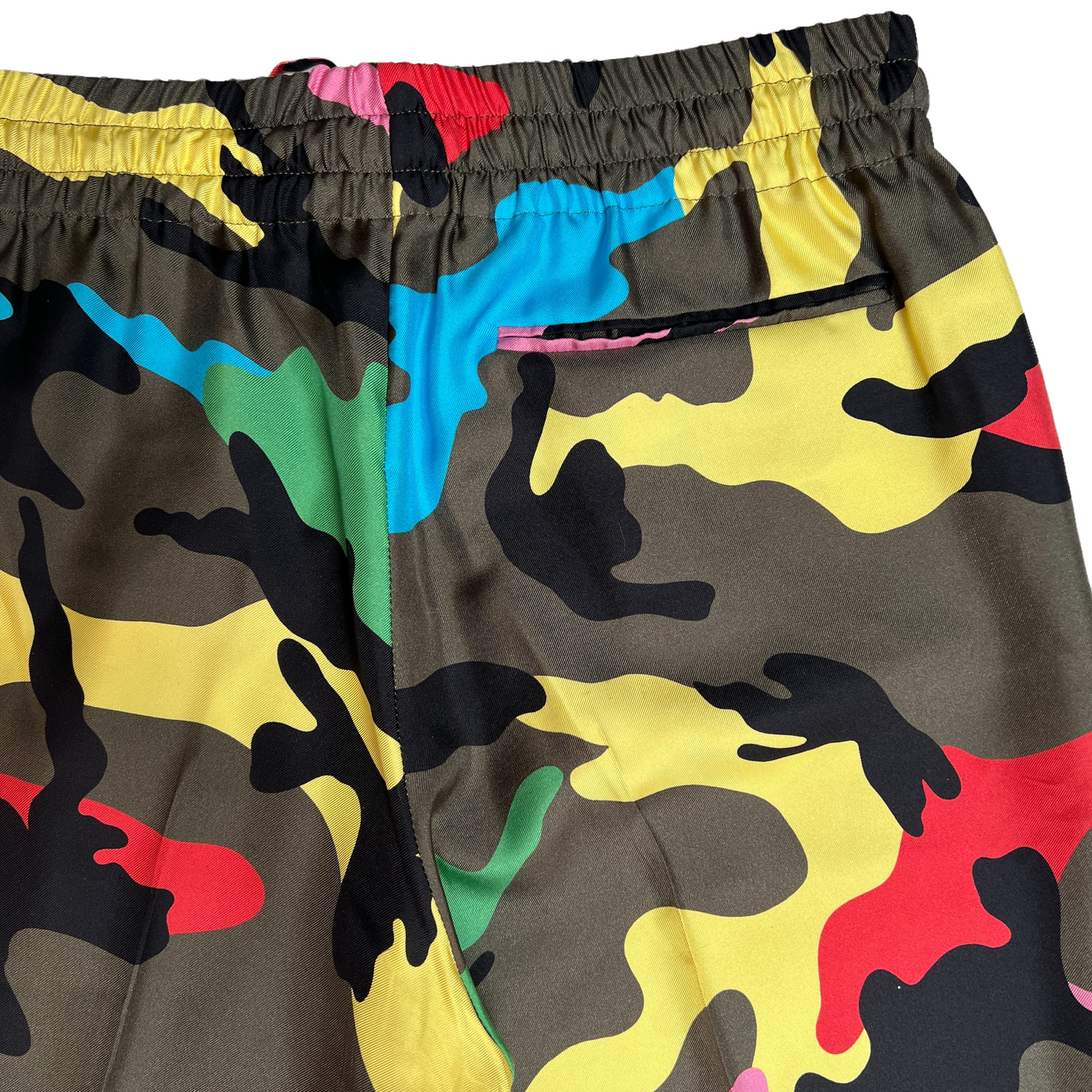 Camo Silk Pants - S