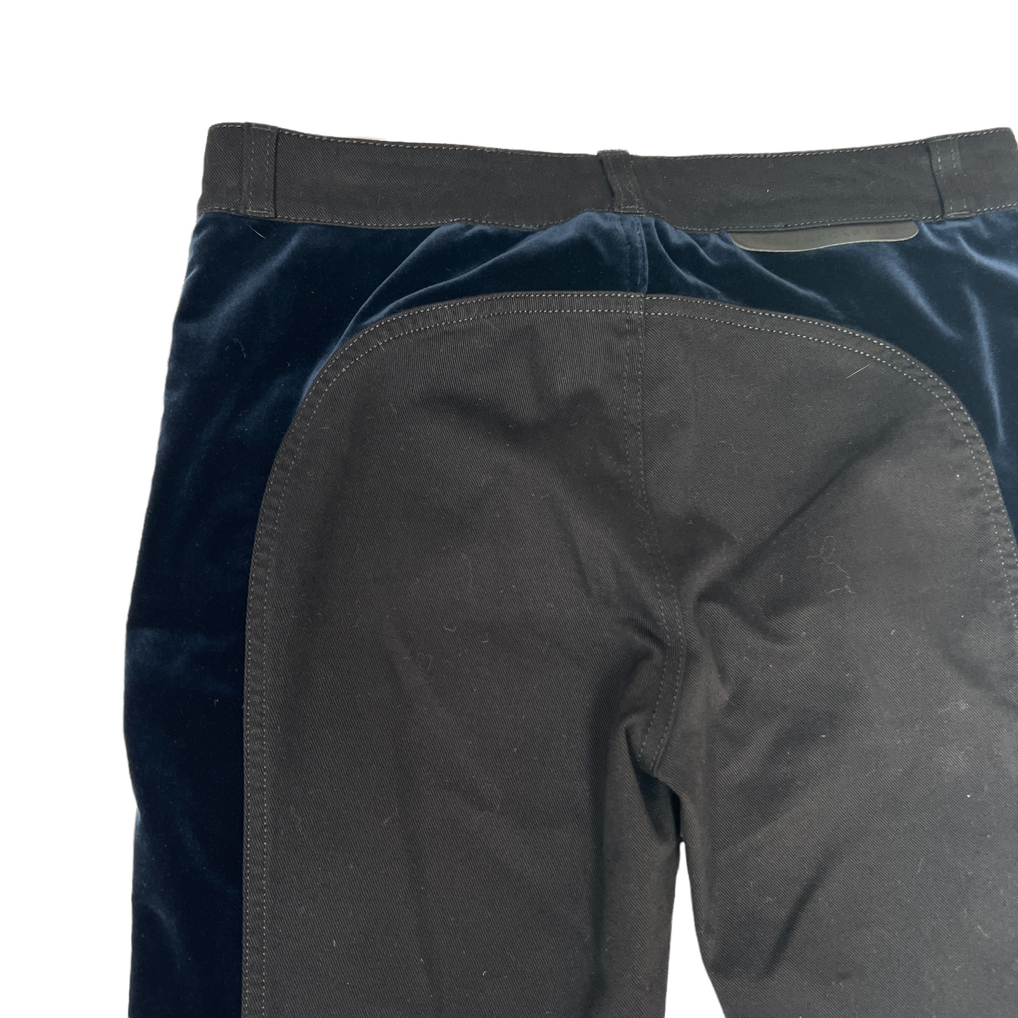 Black Pants with Blue Velvet - 27