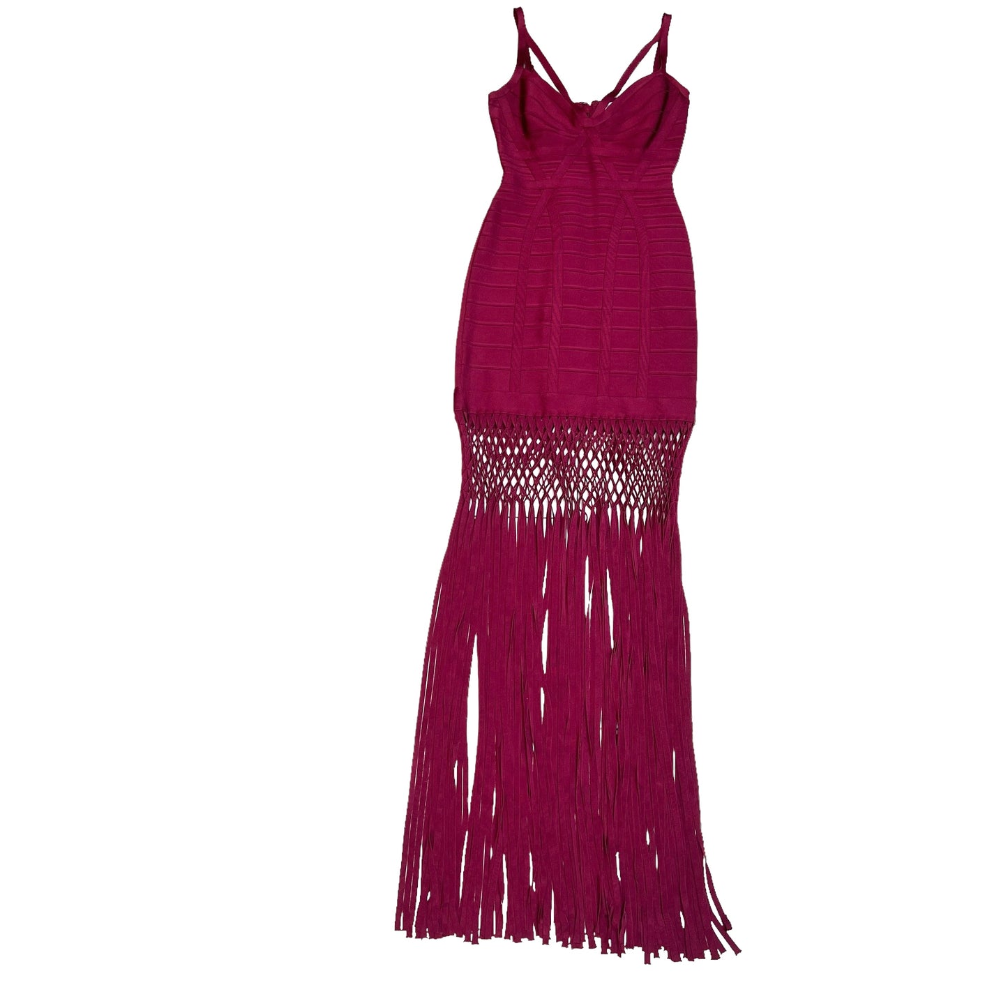 Red Long Dress - S