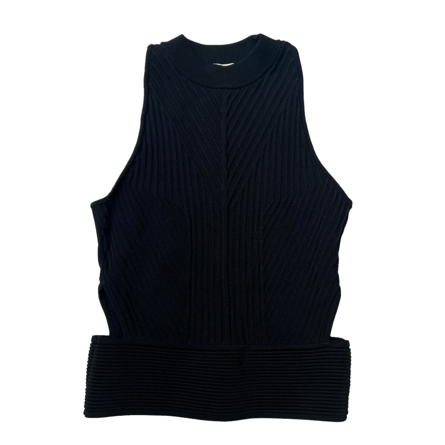 Black Cropped Top & Skirt Set - XS/S