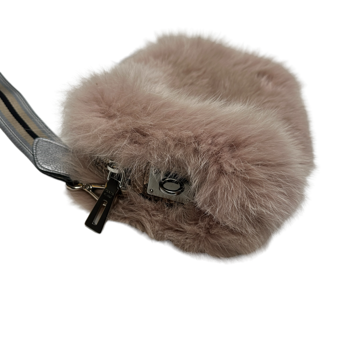 Fox Fur Crossbody Bag
