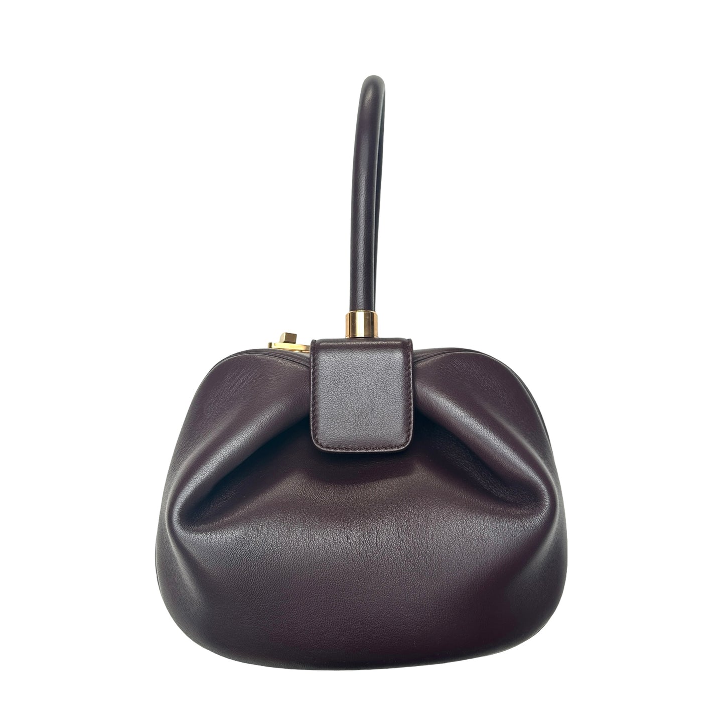 Purple Leather Bag