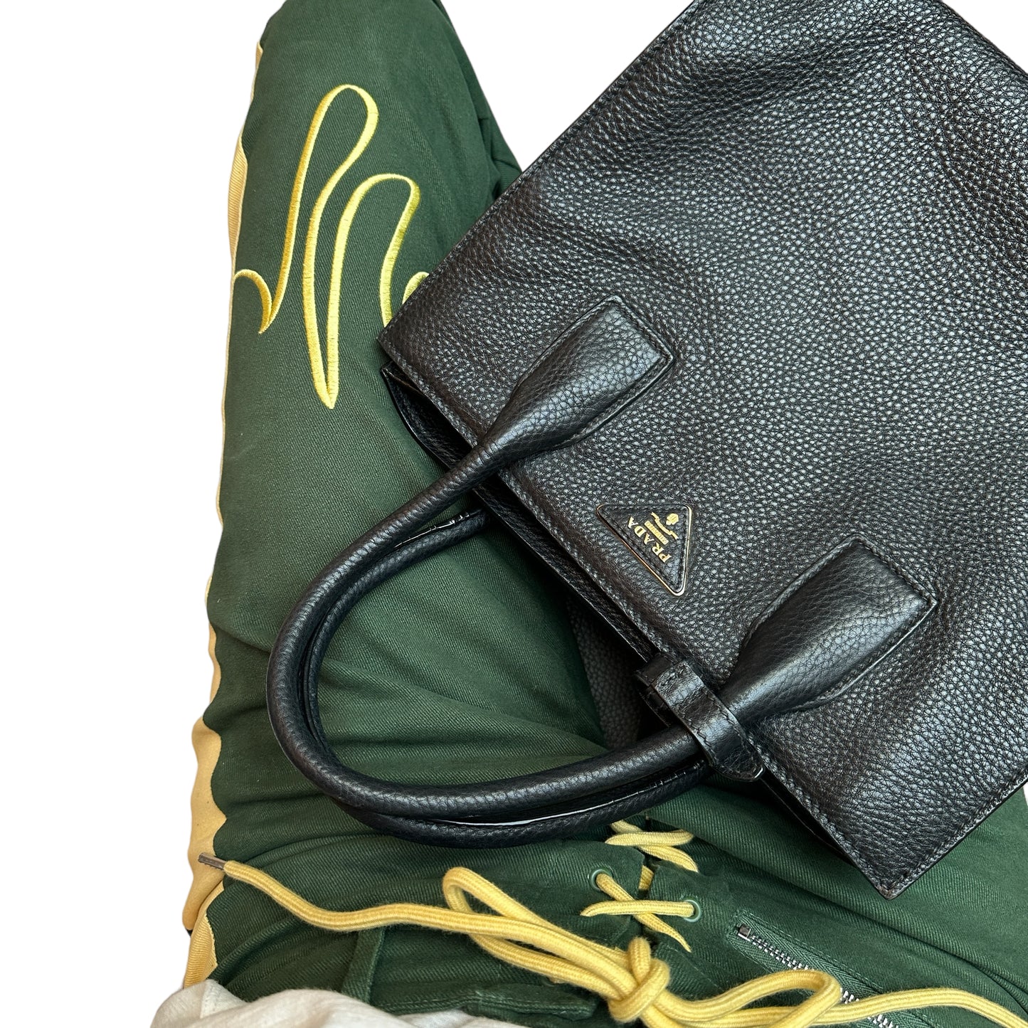 Black Leather Tote