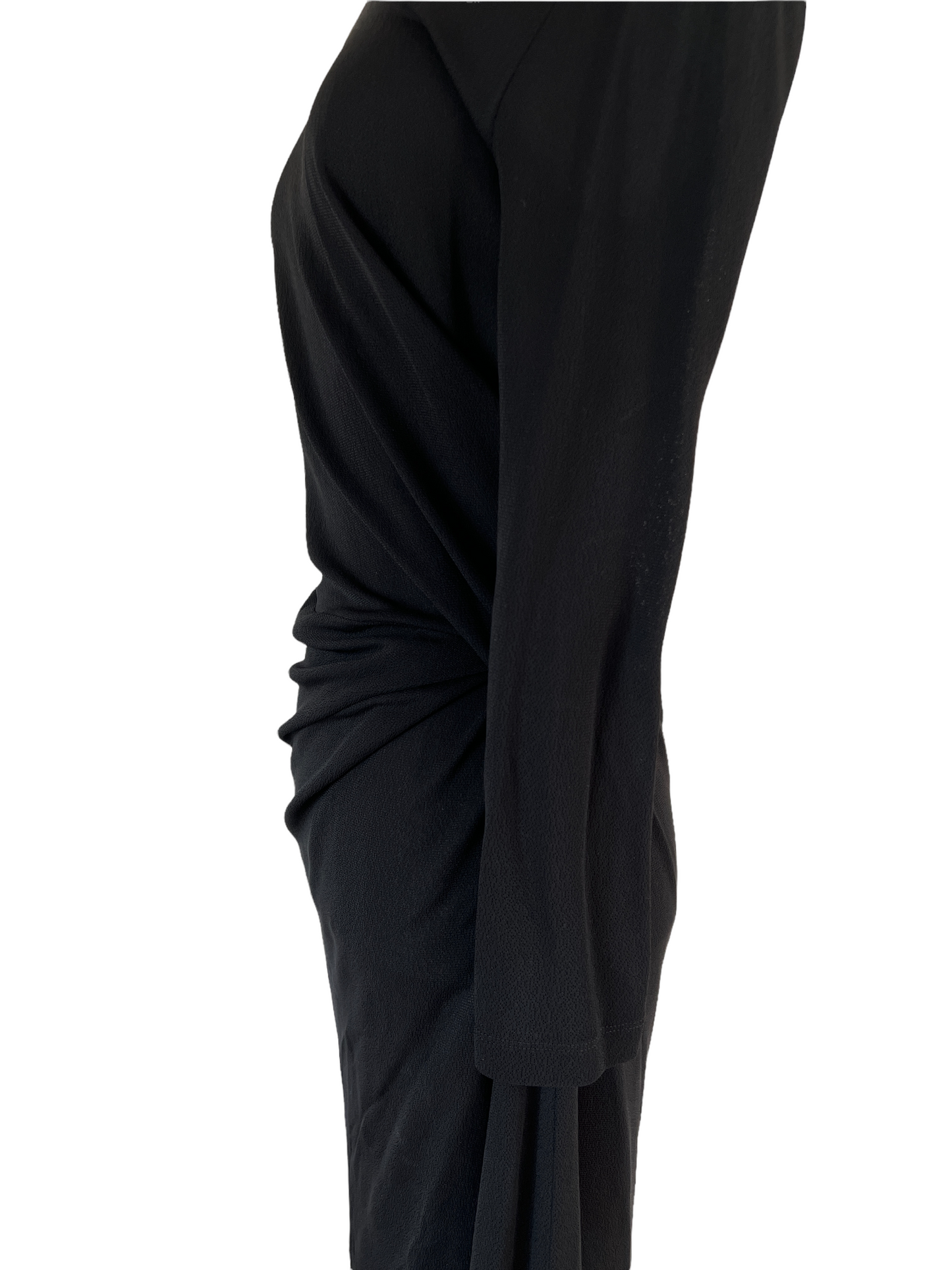 Vintage Black Long Gown - S