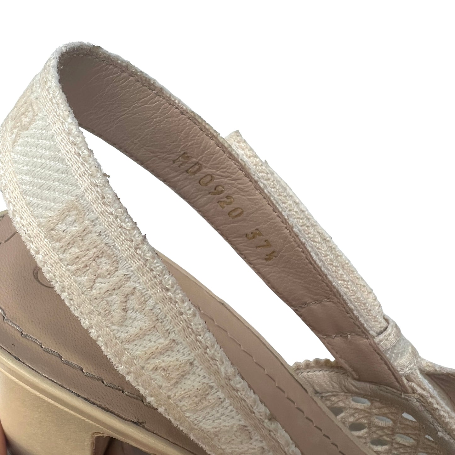 Beige J'adior Slingback Pump - 7.5