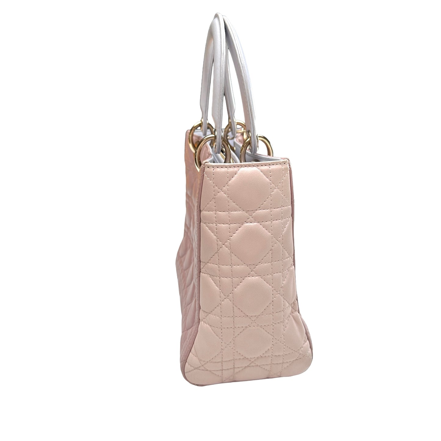Small Tricolor Lady Dior Bag