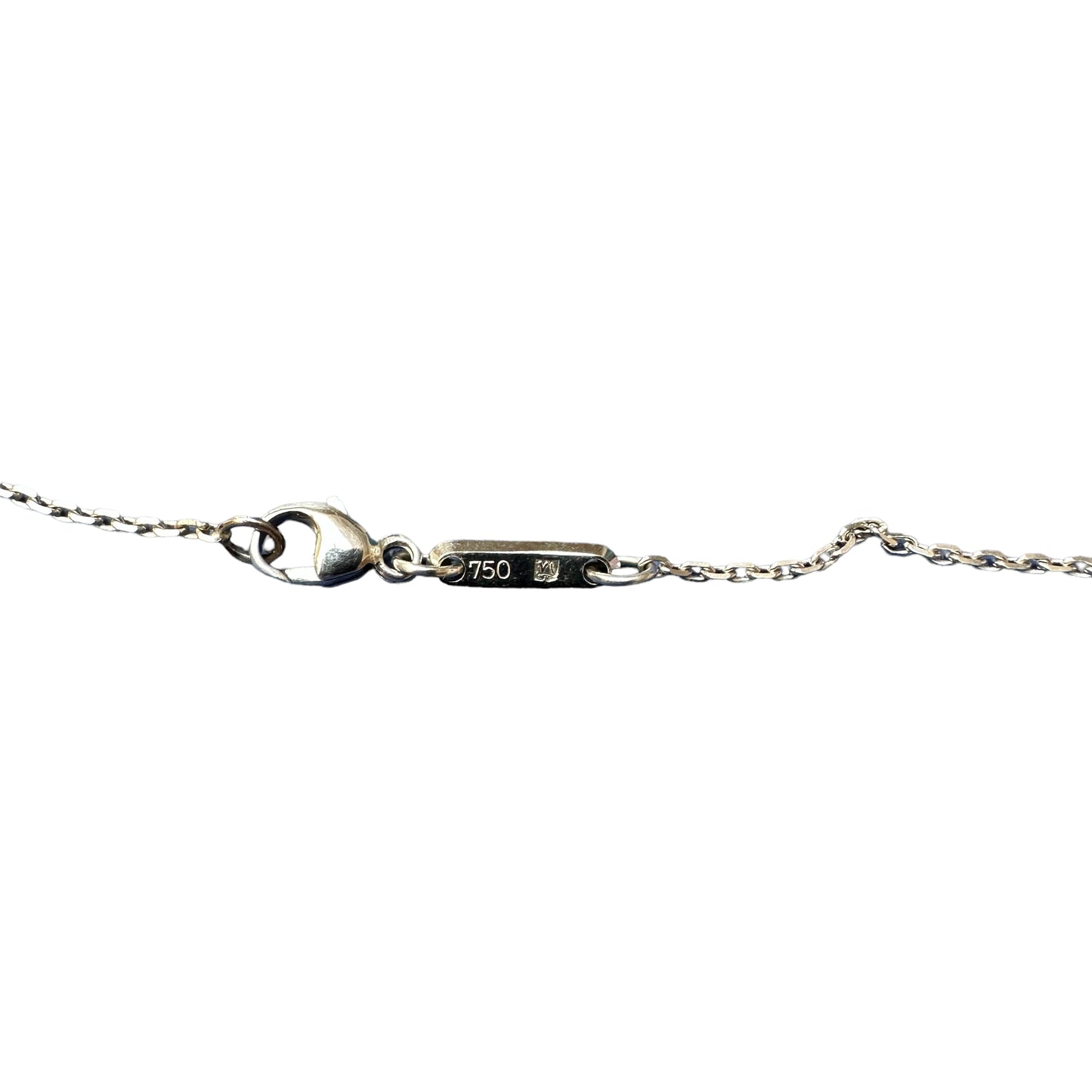 Diamond and White Gold Necklace