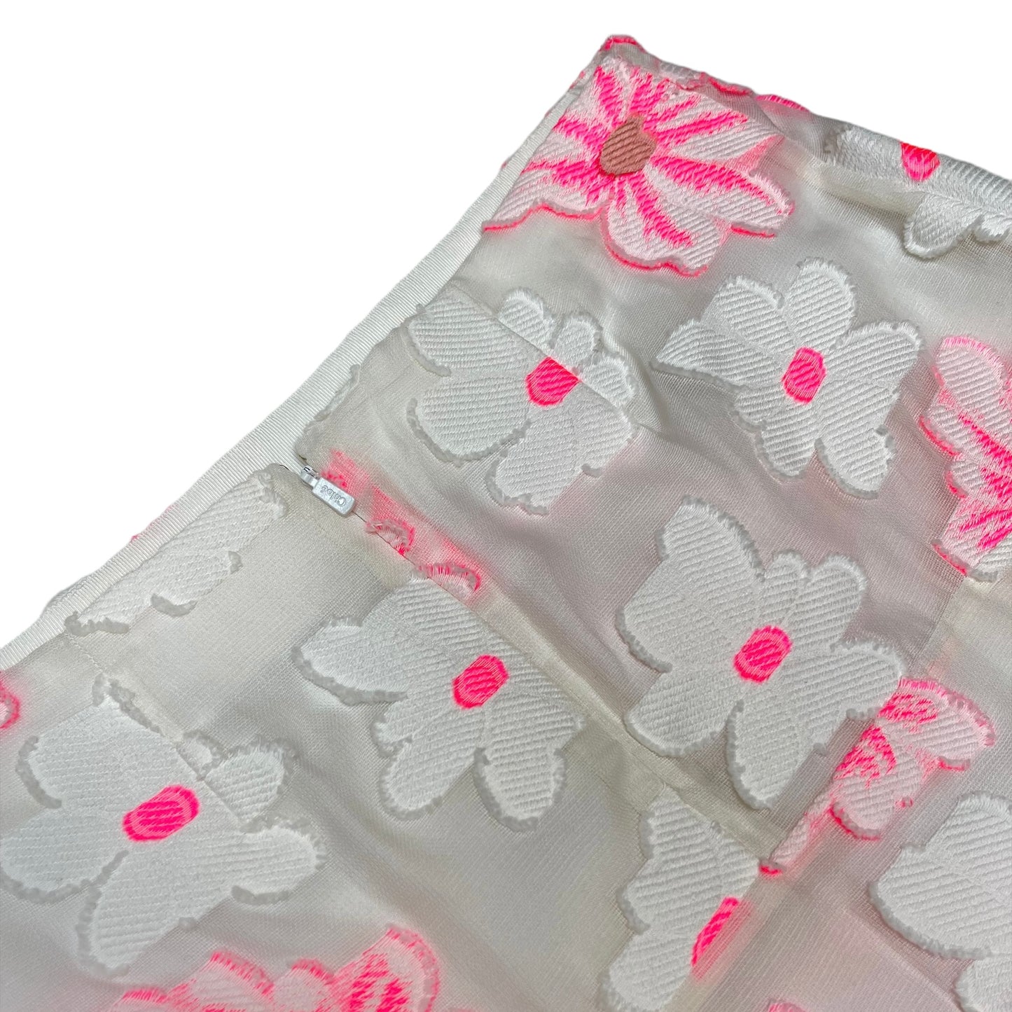 White and Pink Skirt - S