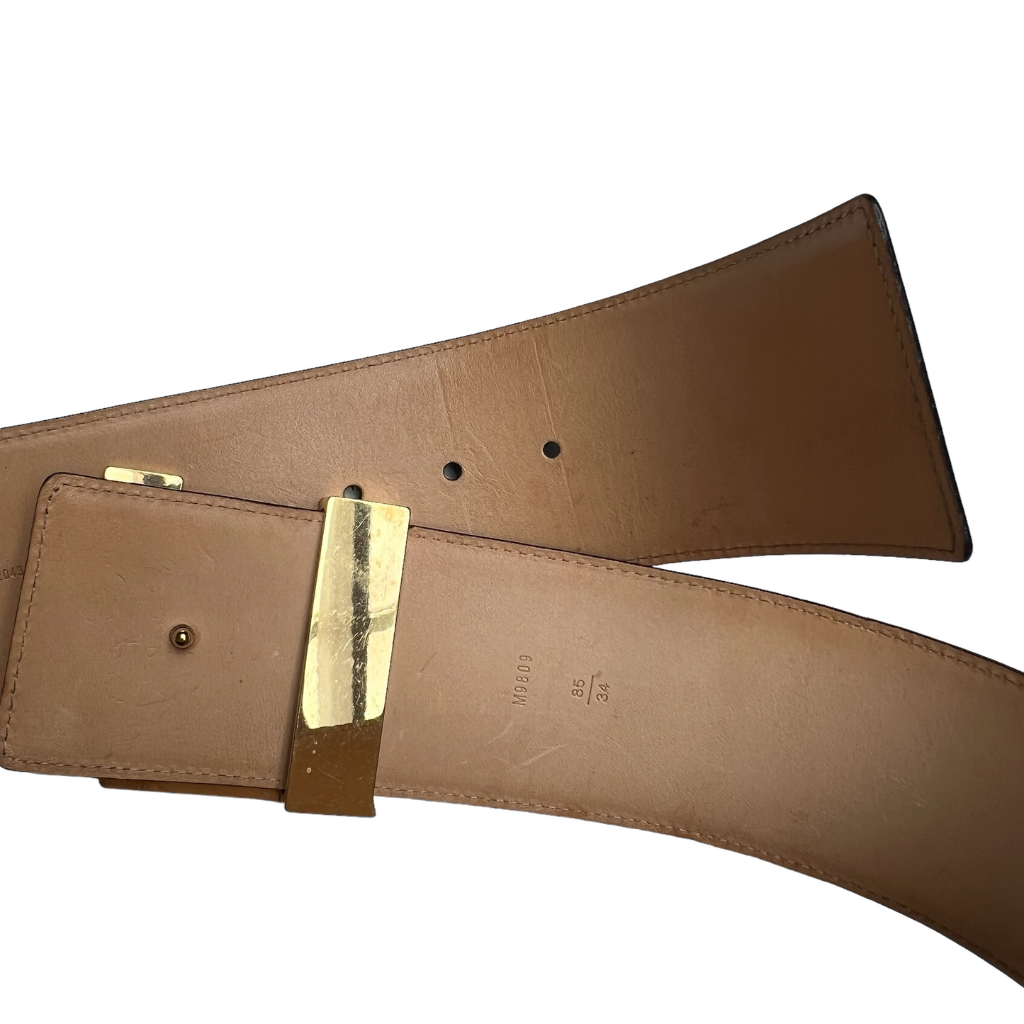 Patent Logo Belt - 85cm