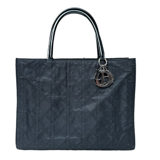 Black Vintage Lady Dior Tote