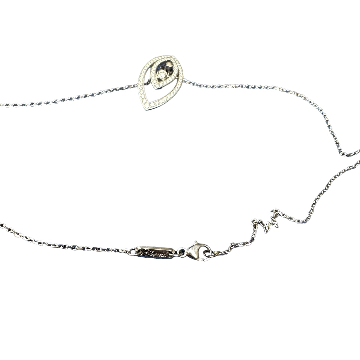 Diamond and White Gold Necklace