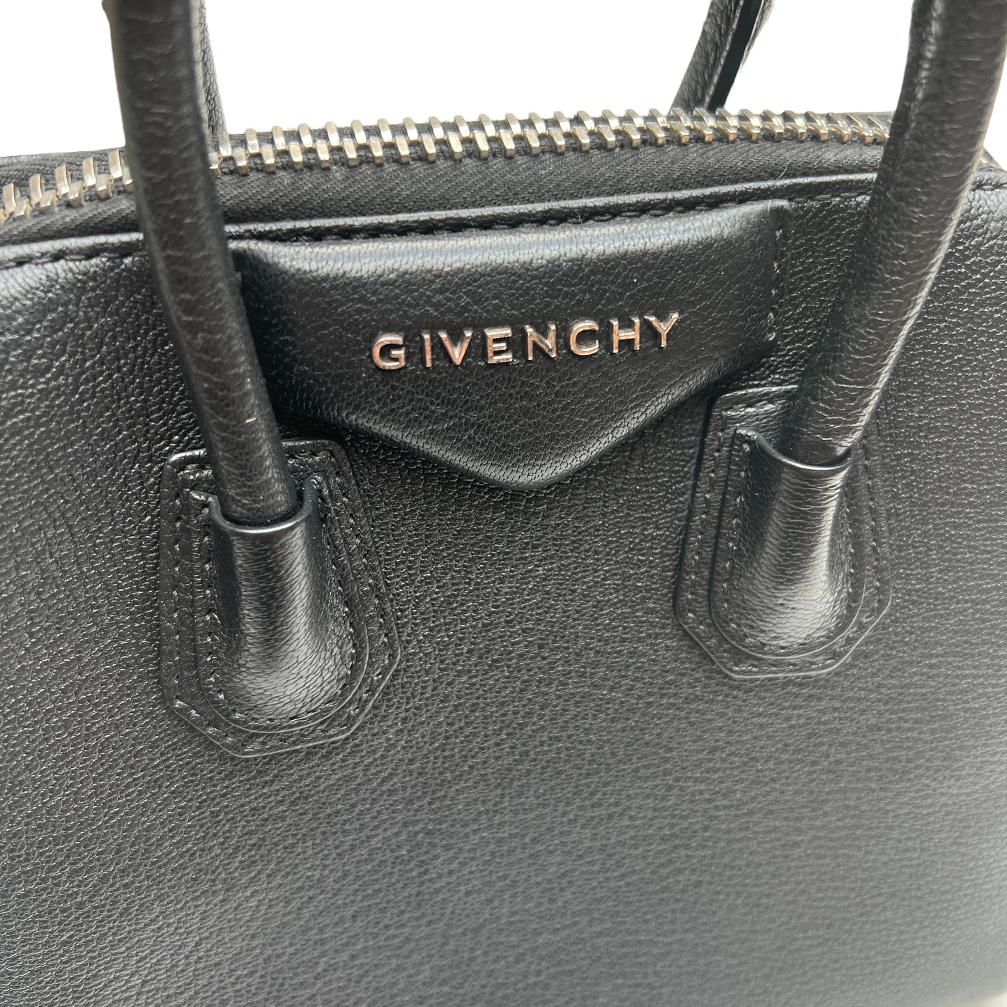 Black Antigona Leather Bag