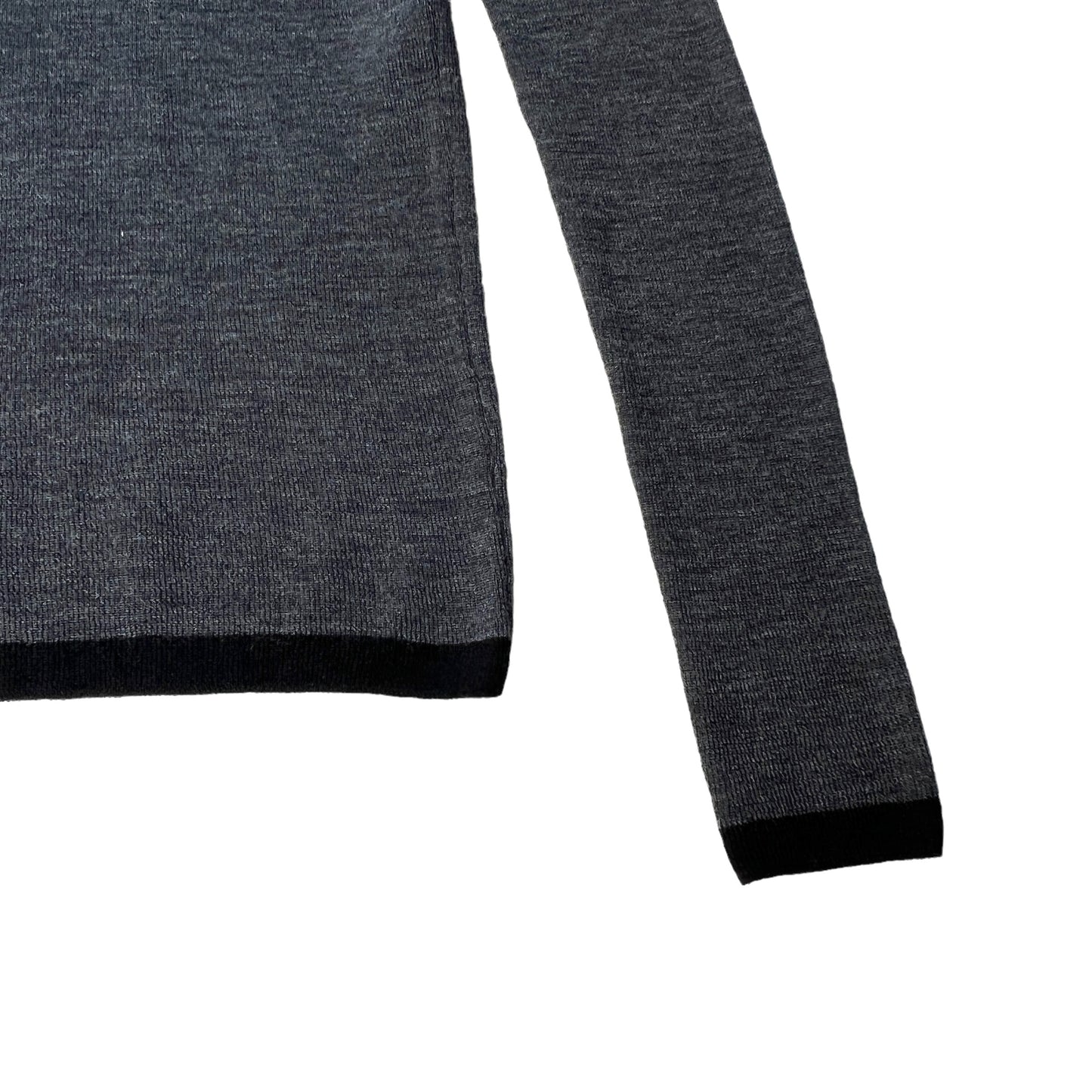 Grey Light Wool Sweater - S