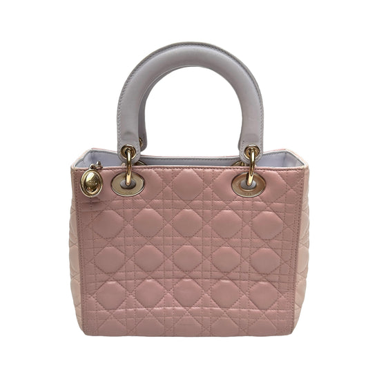 Small Tricolor Lady Dior Bag